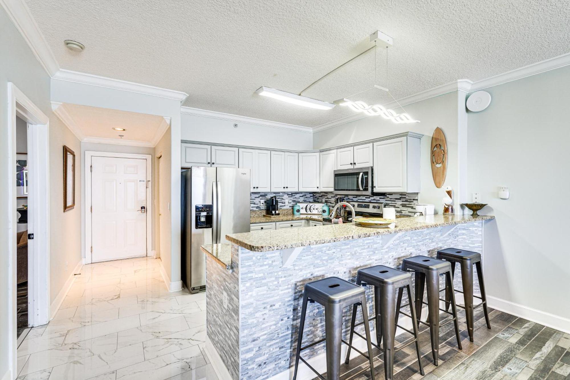 High-Rise Pcb Condo With Oceanfront Views And Pool! Panama City Beach Bagian luar foto
