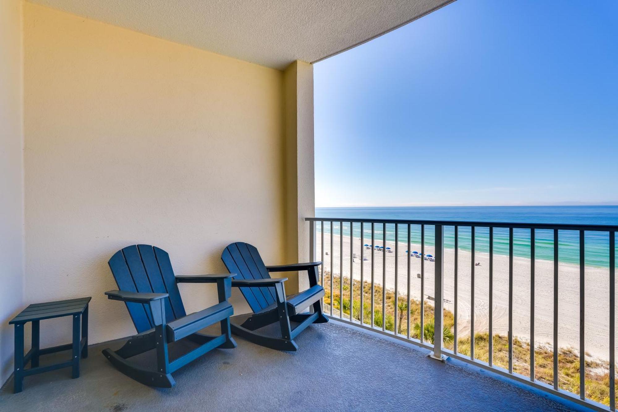 High-Rise Pcb Condo With Oceanfront Views And Pool! Panama City Beach Bagian luar foto