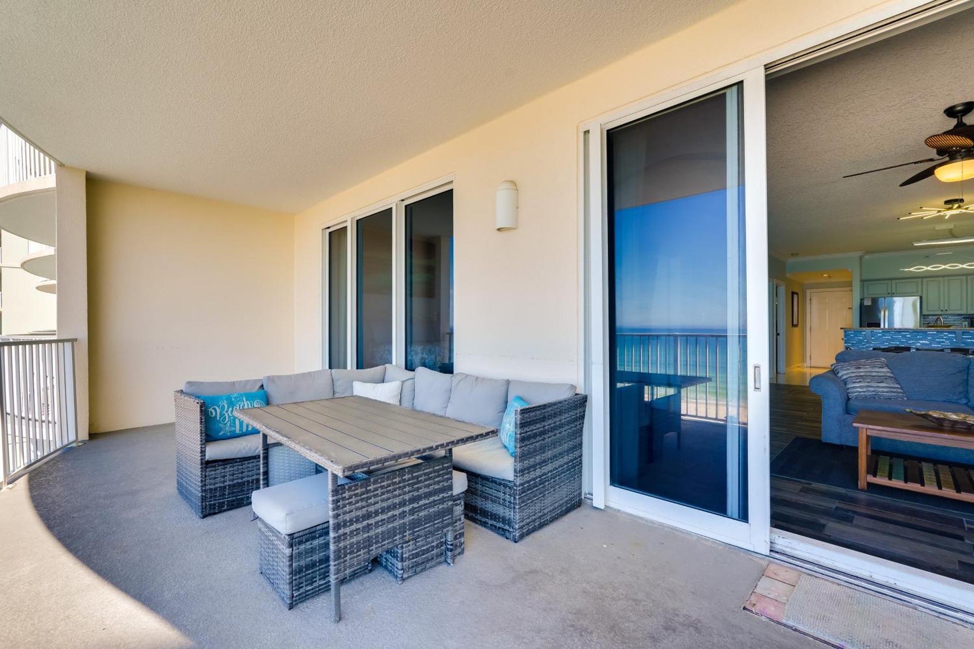 High-Rise Pcb Condo With Oceanfront Views And Pool! Panama City Beach Bagian luar foto