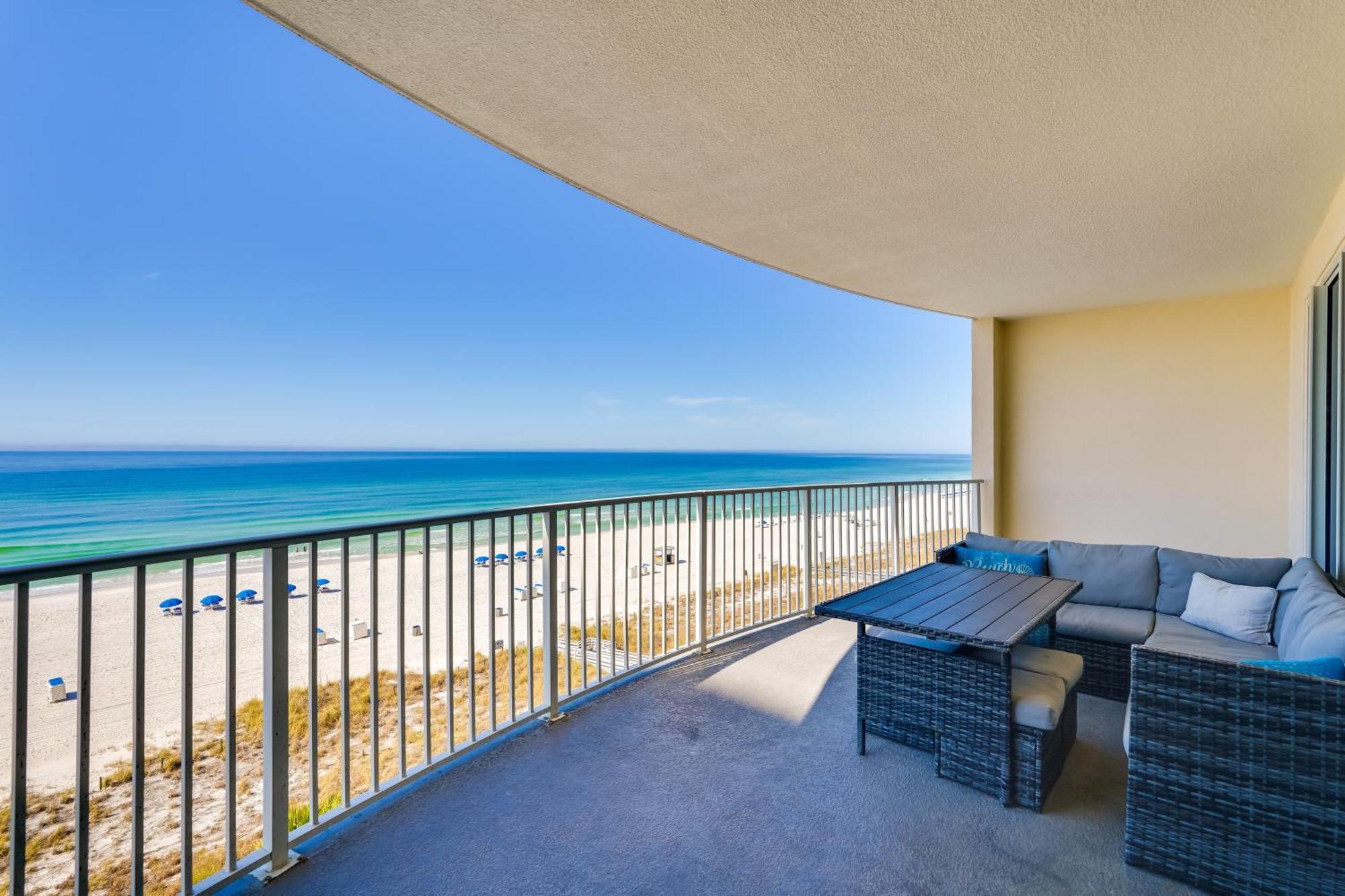 High-Rise Pcb Condo With Oceanfront Views And Pool! Panama City Beach Bagian luar foto