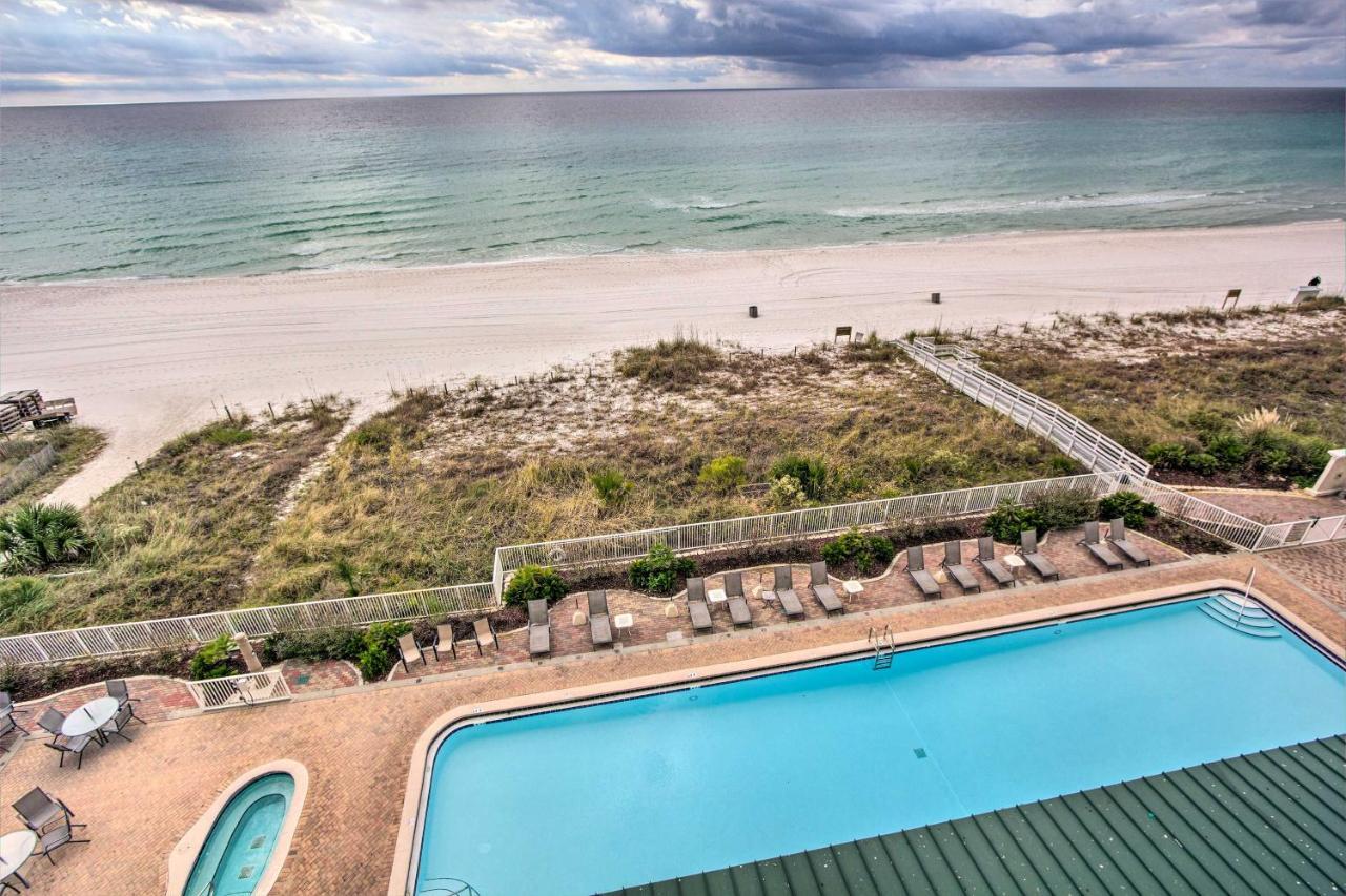 High-Rise Pcb Condo With Oceanfront Views And Pool! Panama City Beach Bagian luar foto