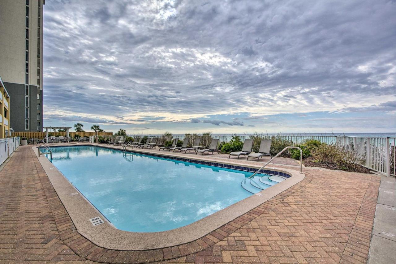 High-Rise Pcb Condo With Oceanfront Views And Pool! Panama City Beach Bagian luar foto